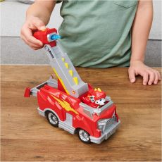 ماشین آتش نشانی و فیگور مارشال سگ‌ های نگهبان Paw Patrol سری Rescue Knight, image 2