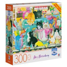 پازل 300 تکه Spin Master طرح گربه های بامزه در قنادی, تنوع: 6056422-Cute Cats, image 3