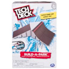 پیست اسکیت و دوچرخه Tech Deck سری Build a Park مدل Launch To Quarter Pipe, image 