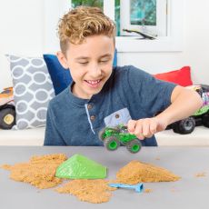 ماشین Monster Jam Dirt مدل Grave Digger همراه با Kinetic Sand, image 2