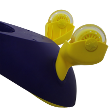 سه‌چرخه لوپ کار مدل سرمه ای زرد, image 6