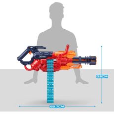 تفنگ‌ ایکس شات X-Shot مدل Crusher قرمز, image 4
