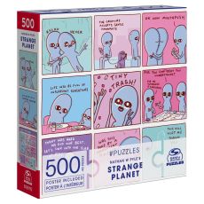 پازل 500 تکه Spin Master سری Strange Planet مدل جوک های بی مزه, تنوع: 6065192-Funny Owl, image 