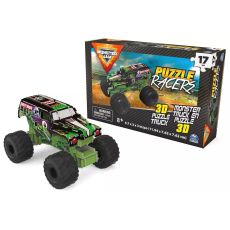 پازل سه بعدی ماشین Monster Jam مدل Grave Digger, image 