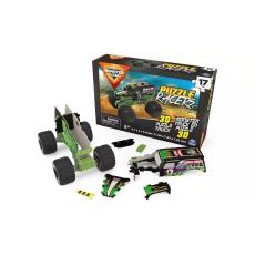 پازل سه بعدی ماشین Monster Jam مدل Grave Digger, image 2