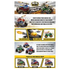 ماشین 21 سانتی Metal Machines سری Monster Truck مدل Jawesome, تنوع: 6792-Jawesome, image 9