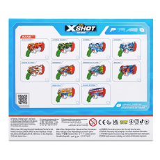تفنگ آبپاش ایکس شات X-Shot سری Skins مدل Inferno, image 5