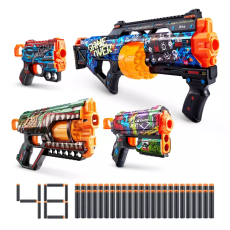 پک 4 تایی تفنگ های ایکس شات X-Shot سری Skins مدل Mix Combo, image 