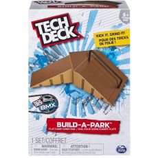 پیست اسکیت و دوچرخه Tech Deck سری Build a Park مدل Flat Ramp Grind Rail, image 