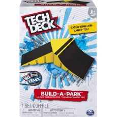 پیست اسکیت و دوچرخه Tech Deck سری Build a Park مدل Launch To Quarter Pipe, image 