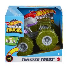 پک تکی ماشین 13 سانتی Hot Wheels سری Monster Truck مدل Marvel Hulk, image 5