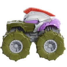 پک تکی ماشین 13 سانتی Hot Wheels سری Monster Truck مدل Marvel Hulk, image 3
