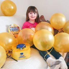 پارتی پمپ بانچ و بالون با بادکنک Bunch O Balloons طلایی, تنوع: 56174-Balloon Pump Gold, image 7