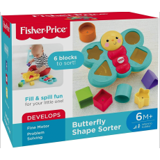 بازی آموزشی پروانه‌ای اشکال هندسی Fisher Price, image 