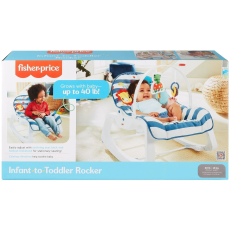 صندلی دو حالته کودک Fisher Price مدل سفید, image 