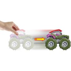 پک تکی ماشین 13 سانتی Hot Wheels سری Monster Truck مدل Marvel Hulk, image 2