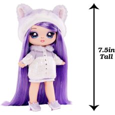 ست 3 در 1 نانانا سورپرایز Na! Na! Na! Surprise سری BackPack مدل Fuzzy Lavender Kitty, image 3