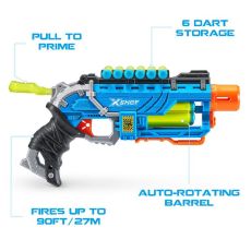 تفنگ ایکس شات X-Shot مدل Dino Striker آبی, image 4