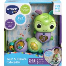 جغجغه موزیکال کرم ابریشم Vtech, image 