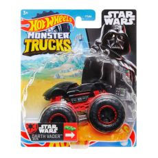 پک تکی ماشین Hot Wheels سری Monster Truck مدل Star Wars Darth Vader, image 
