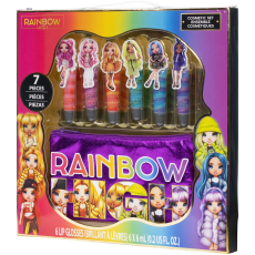 پک 6 تایی لیپ گلاس Rainbow High همراه با کیف, image 8