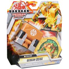 پک تکی بازی نبرد باکوگان Bakugan سری Geogan Deka مدل Titan king, image 7