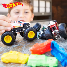 پک تکی ماشین Hot Wheels سری Monster Truck مدل Will Trash It All, تنوع: FYJ44-Will Trash It All, image 4