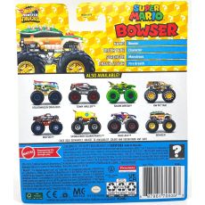 پک تکی ماشین Hot Wheels سری Monster Truck مدل Super Mario Bowser, تنوع: FYJ44-Bowser, image 6