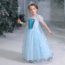 لباس پرنسس السا شنل دار - سایز 15	, image 4