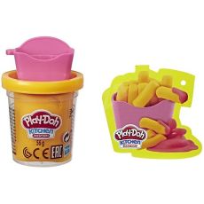 پک تکی خمیربازی Play Doh مدل سیب زمینی سرخ کرده, تنوع: E7474-French fries, image 