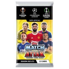 پک کارت بازی 12 تایی فوتبالی Match Attax فصل 2021/22, image 