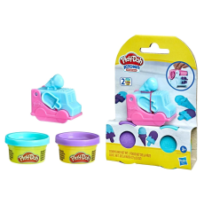 ست خمیربازی ماشین بستنی فروشی Play Doh با چرخ های صورتی, image 2