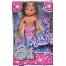 عروسک 12 سانتی Evi Love سری پری دریایی کوچولو مدل بنفش, تنوع: 105733424-Little Mermaid Pink, image 3