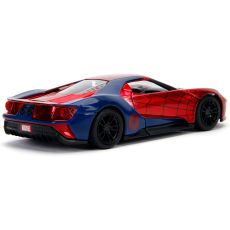 ماشین فلزی اسپایدرمن مدل Ford GT با مقیاس 1:32, image 4