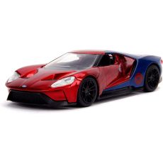 ماشین فلزی اسپایدرمن مدل Ford GT با مقیاس 1:32, image 6