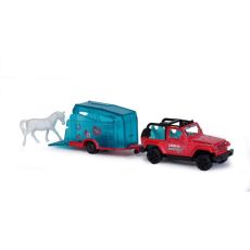 پک تکی ماشين های تريلر دخترانه Majorette مدل Jeep Wrangler, تنوع: 212053184-Trailer Wrangler, image 4