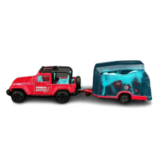 پک تکی ماشين های تريلر دخترانه Majorette مدل Jeep Wrangler, تنوع: 212053184-Trailer Wrangler, image 3