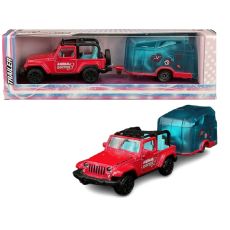 پک تکی ماشين های تريلر دخترانه Majorette مدل Jeep Wrangler, تنوع: 212053184-Trailer Wrangler, image 