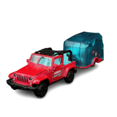پک تکی ماشين های تريلر دخترانه Majorette مدل Jeep Wrangler, image 2