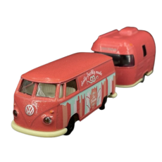 پک تکی ماشين های تريلر دخترانه Majorette مدل Volkswagen T1, تنوع: 212053184-Trailer Volkswagen T1, image 4