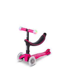 اسکوتر پنج حالته مجیک Mini2Grow دلوکس Micro صورتی, تنوع: MMD359-Pink, image 8