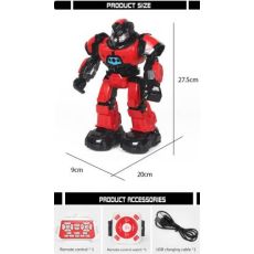 ربات جنگجوی Crazon مدل قرمز, image 4