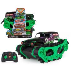 تانک کنترلی Monster Jam مدل Grave Digger Trax با مقیاس 1:15, image 