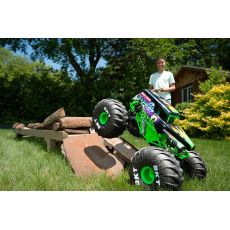 ماشین کنترلی Monster Jam مدل Mega Grave Digger با مقیاس 1:6, تنوع: 6066963-Mega Grave Digger, image 3