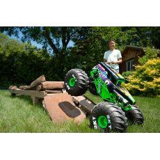 ماشین کنترلی Monster Jam مدل Mega Grave Digger با مقیاس 1:6, تنوع: 6066963-Mega Grave Digger, image 3