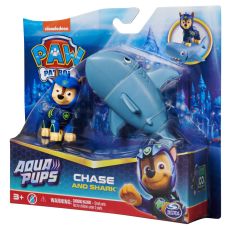 فیگور چیس همراه با کوسه کوچولو سگ های نگهبان Paw Patrol سری Aqua Pups, تنوع: 6065411-Chase, image 8