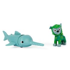 فیگور راکی همراه با اره ماهی کوچولو سگ های نگهبان Paw Patrol سری Aqua Pups, image 6