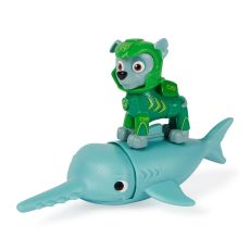 فیگور راکی همراه با اره ماهی کوچولو سگ های نگهبان Paw Patrol سری Aqua Pups, image 7
