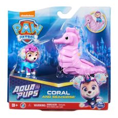 فیگور کورال همراه با اسب آبی کوچولو سگ های نگهبان Paw Patrol سری Aqua Pups, image 12