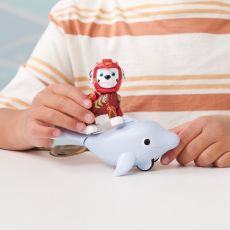 فیگور مارشال همراه با دلفین کوچولو سگ های نگهبان Paw Patrol سری Aqua Pups, image 8